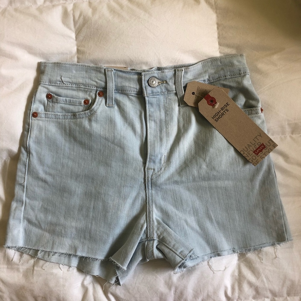 Levi’s high rise shorts